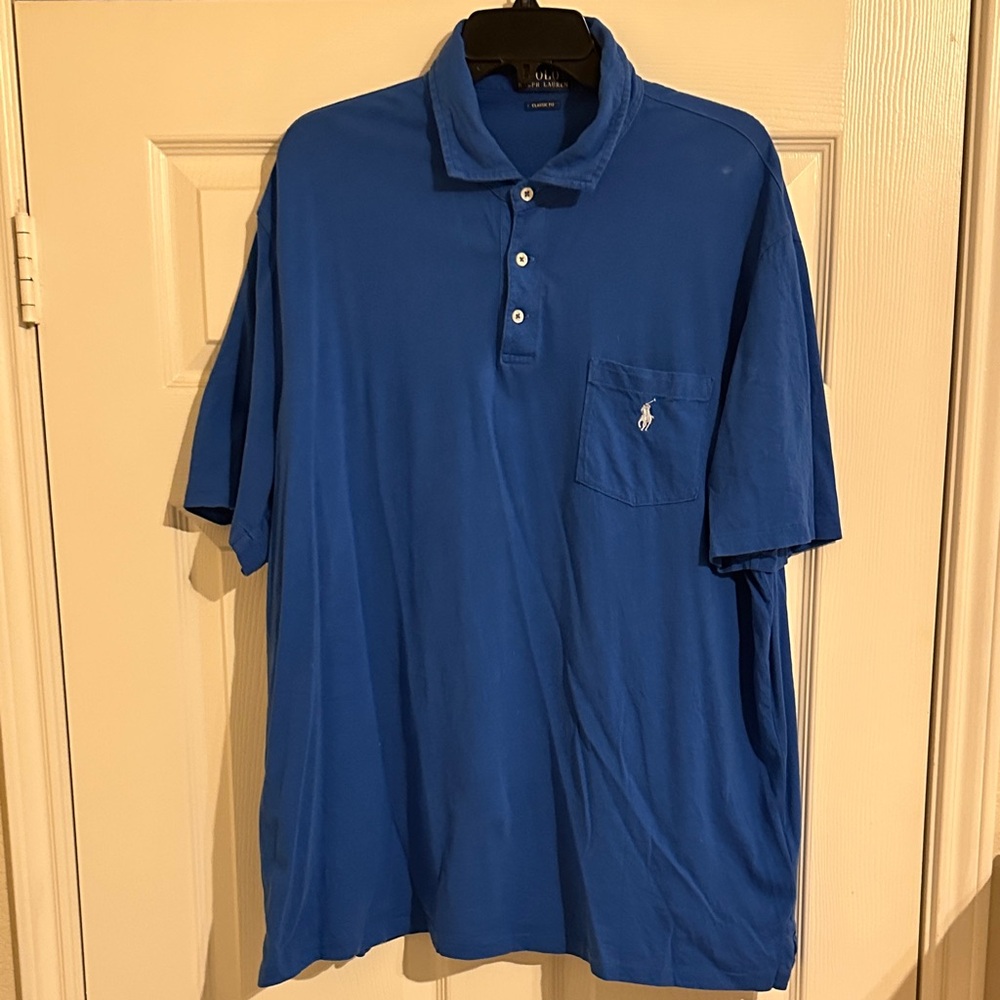 Ralph Lauren Vibrant Blue Polo Shirt